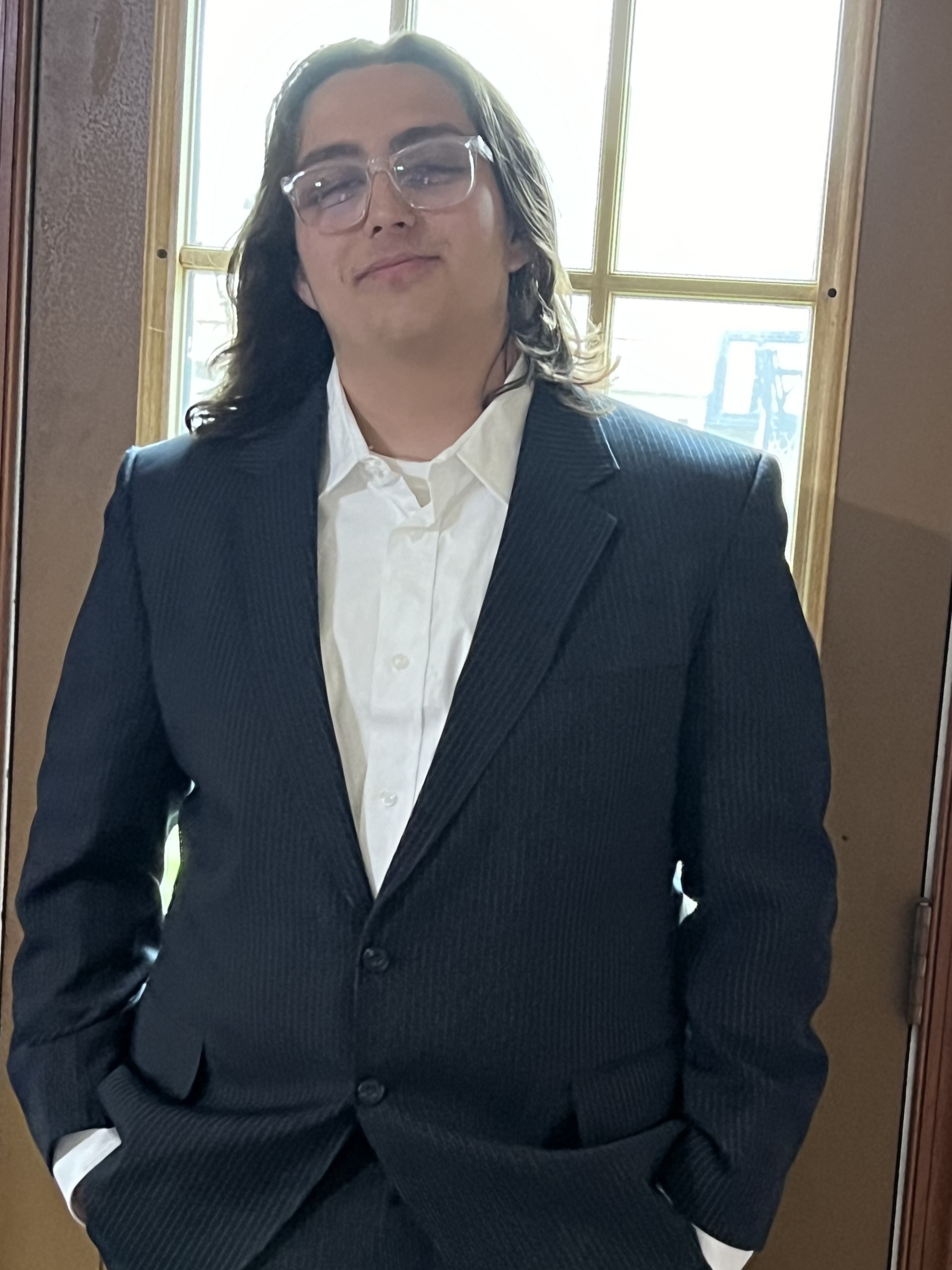 A picture of me smiling